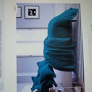 PRECIOUS STAR LINEN teal solid Super King 98x108 3 pc Duvet cover set cotton New